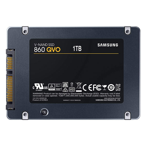 Samsung (860 QVO) 1TB 2.5 Inch SATA Internal SSD
