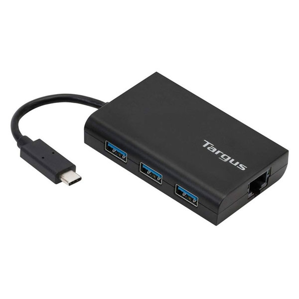 Targus (ACH230AP-50) USB 3.0 Hub with Gigabit Ethernet USB-C