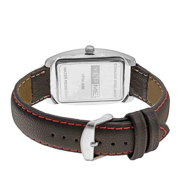 Yepme - 3582, Analog Leather Strap Watch