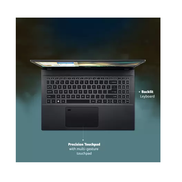 Acer Aspire 7 A715-5G (NH.QGBSI.003) Laptop (Intel Core i5 / 12th Gen/ 8GB RAM / 512GB SSD / Windows 11 Home/ 4 GB Graphics/ 15.6 Inch Screen),1 Years Warranty