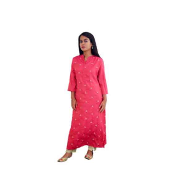 Find Jamdani Cotton Yards Work Ethnic Kurti by Sriguru Fashion World near  me | Rajarhat Gopalpur, North 24 Parganas, West Bengal | Anar B2B Business  App