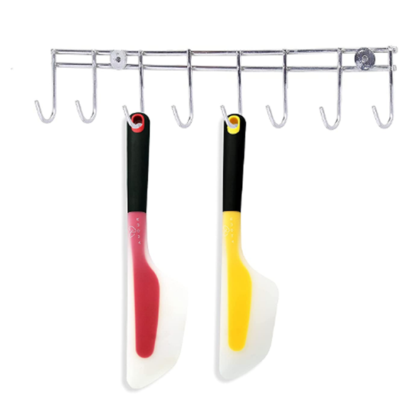 Amour Silicone Spatula Scraper Spoon for Heat Resistant Better Cooking, Baking, Spreading & Mixing Ideal (Red & Yellow)