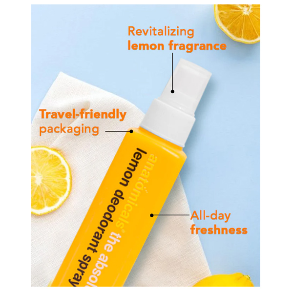 Anatomicals Lemon Deodorant Spray 60 ml
