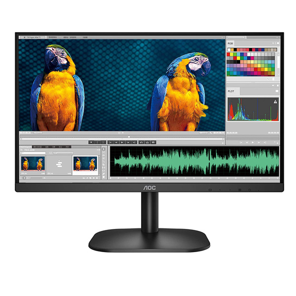 AOC 24B2XH 23.8" Ultra Slim Monitor with IPS Panel HDMI/VGA Port