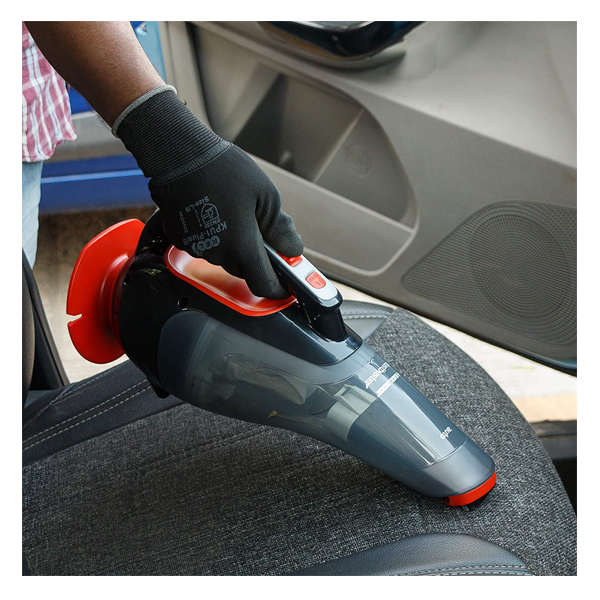 Buy Black+Decker 12V Black & Orange Automatic Vacuum Cleaner for Car,  ADV1210 Online At Best Price On Moglix