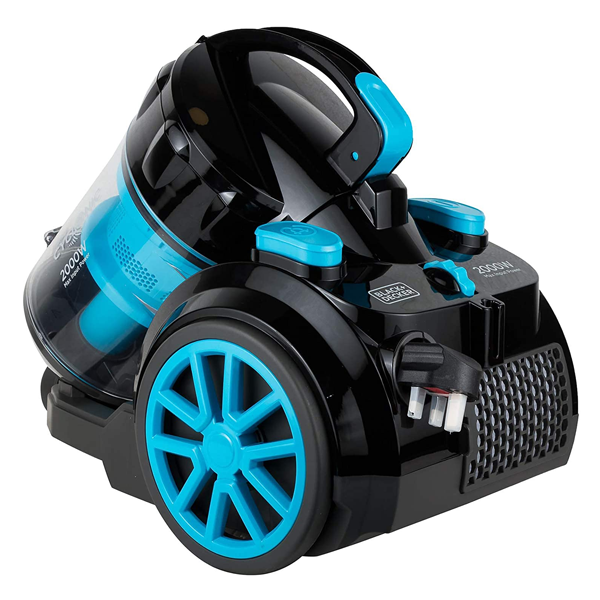 Black+Decker ( VM2080) 2000W Bagless Multi Cyclonic Vacuum Cleaner (Blue & Black)
