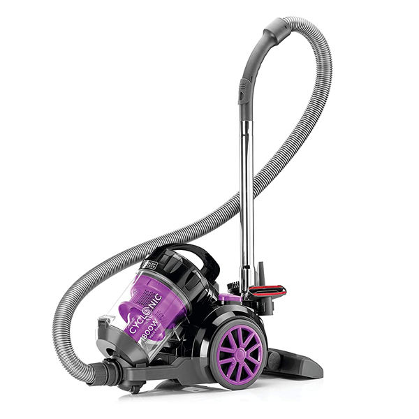 Black+Decker ( VM1880) 1800W Bagless Medium Multi Cyclonic Vacuum Cleaner ( Purple & Black)