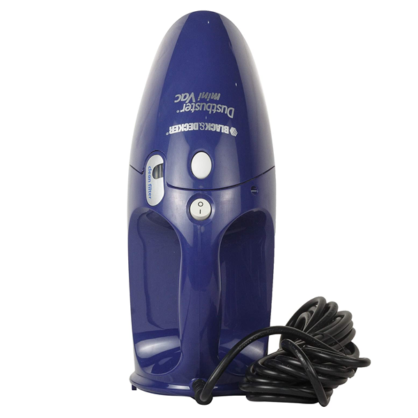 Black+Decker ( BDKVH780) Dustbuster 780W Navy Mini Hand Vacuum Cleaner (Dark Blue)