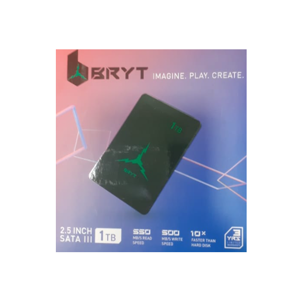 BRYT 1TB 2.5 Inch SATA III Internal SSD