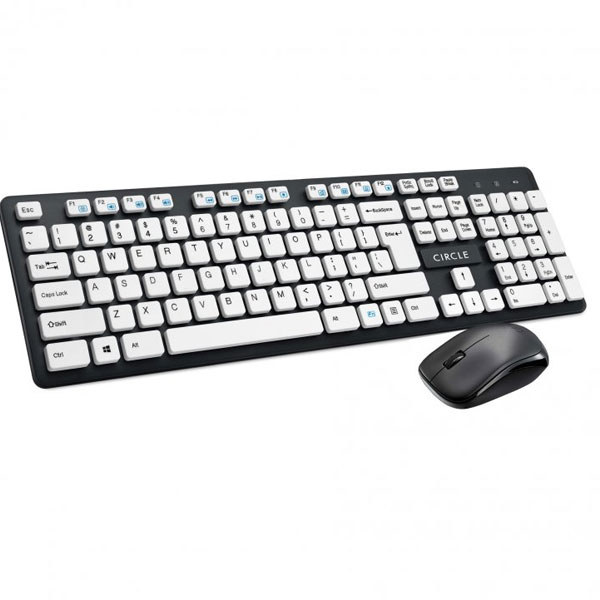 Circle Rover A7 Keyboard & Mouse Wireless Combo
