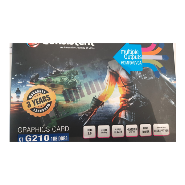 Consistent (CT G210) 1GB DDR3 Graphics Card