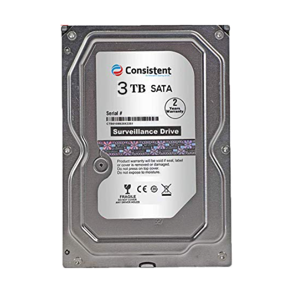 Consistent 3TB Desktop Hard Disk (CT3003SC)