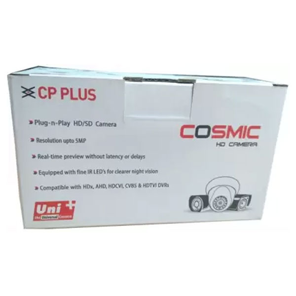 CP PLUS (CP-USC-TC51PL2) 5MP BULLET COSMIC Security Camera
