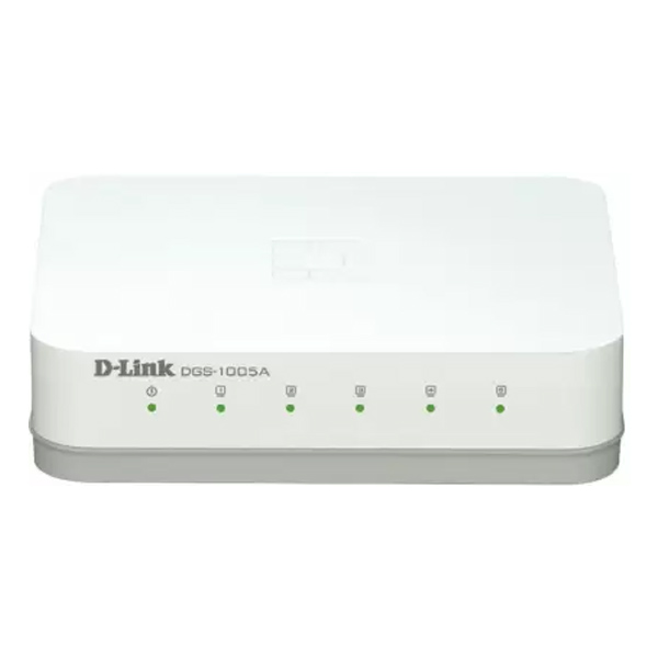 D-Link (DGS-1005A) 5 Port Gigabit Network Switch
