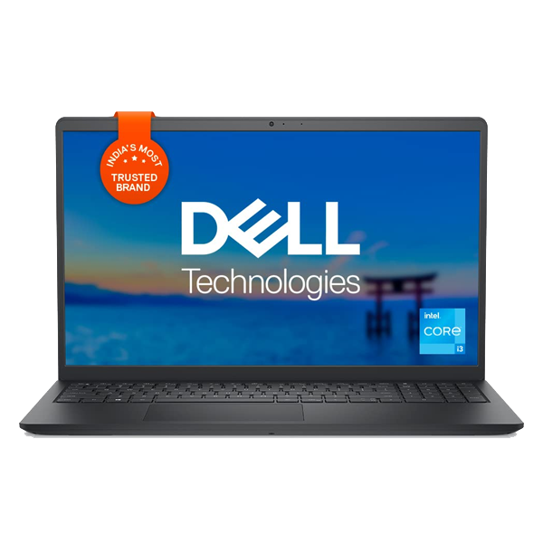 Dell Inspiron 3520 Laptop (Intel Core I3/ 11th Gen/ 8GB RAM/ 512GB SSD / Windows 11 + MS Office/ 15.6" Screen/ 1 Year Warranty), Black