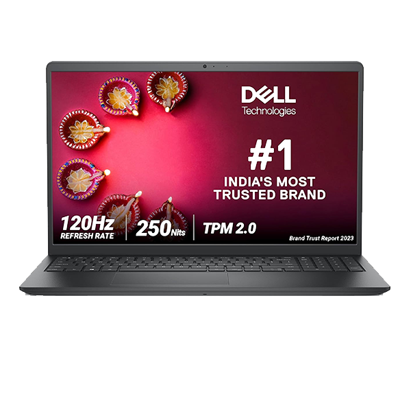 Dell Vostro 3520 Laptop (Intel Core i5/ 11th Gen/ 8GB RAM/ 512 GB SSD/ Windows 11 + MS Office/ 15.6 inch FHD/ 1 Year Warranty), Black