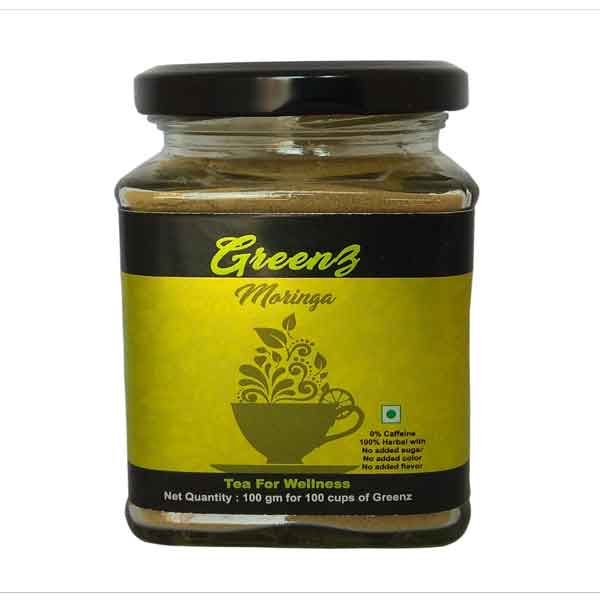 Greenz Moringa Herbal Tea (60 gm)