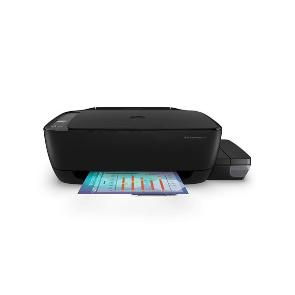 HP Ink Tank 416 WiFi Colour Printer (Black)