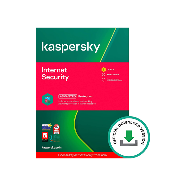 KASPERSKY Internet Security 1 User 1 Year