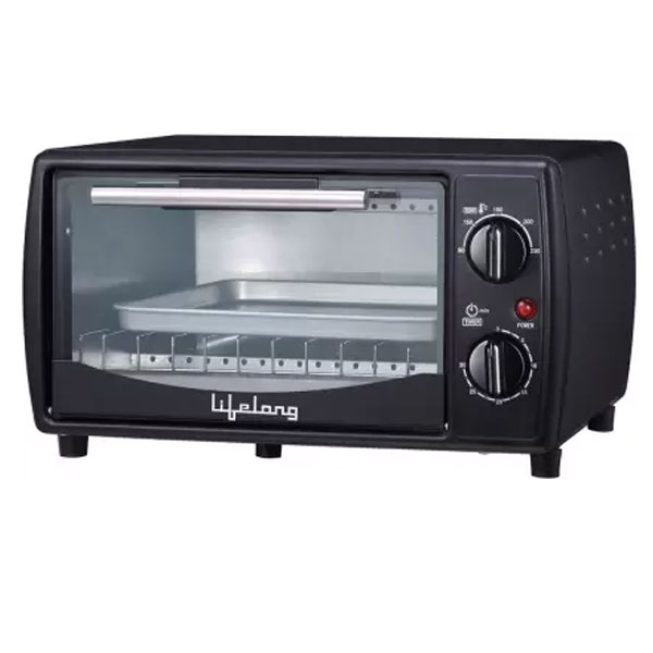 Lifelong ( LLOT10) 10-Litre Oven Toaster Grill (OTG) (Black)