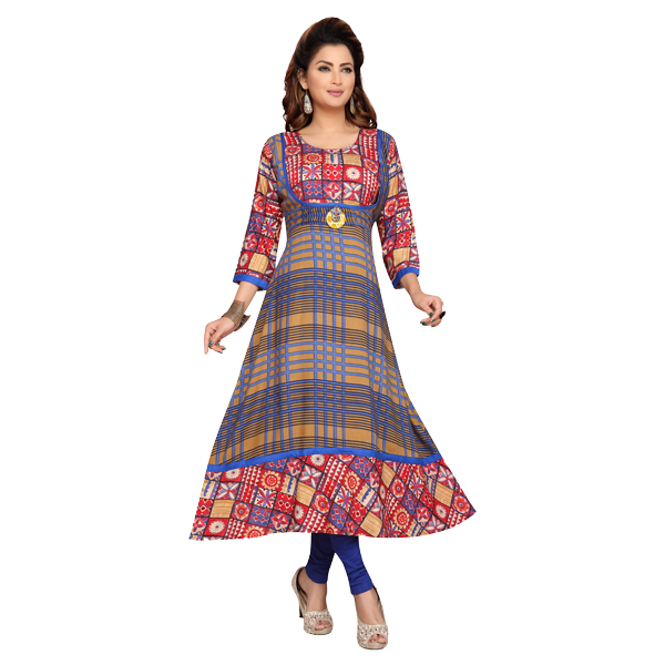 Letest Cotton Princess Cut Kurti With Side Pocket, Printed At Rs 450/piece  In Surat | lupon.gov.ph