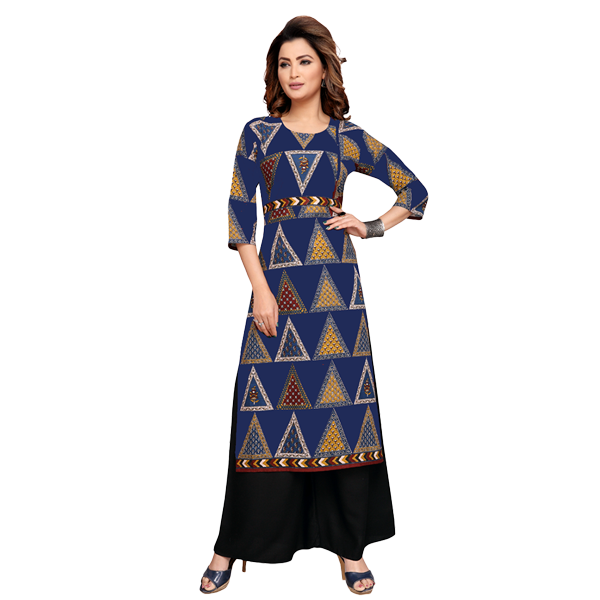 Buy Women's Cotton Kurti, Casual Office Formal Round Neck Kurti for Women  Online In India At Discounted Prices