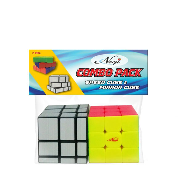 Negi Cube Combo Pack 1 (Negi Speed Cube + Mirror Cube)