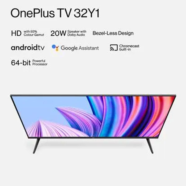 OnePlus Y Series (32Y1-32HA0A00) 32 inch HD Ready LED Smart Android TV