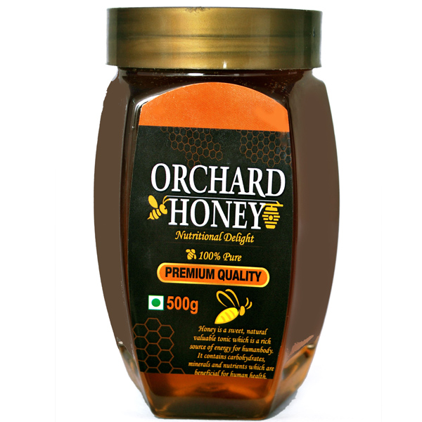 Orchard Honey,( Premium Quality)100% Pure & Natural (No Additives, No Preservatives) (500gm)