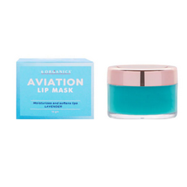 6 Organics Aviation Lip Mask Lavender Skincare 15 gm