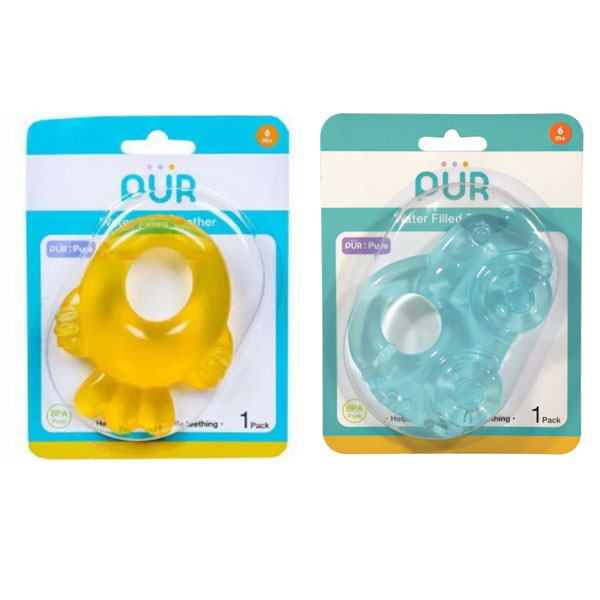 Pur Water Filled Teether (Car/ Fish Shaped)