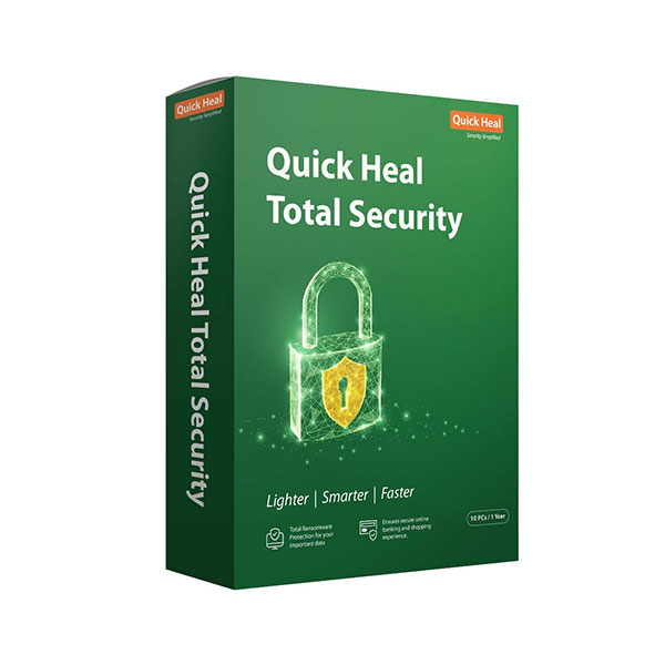 Quick Heal Total Security 10PC, 1 Year (TR10)
