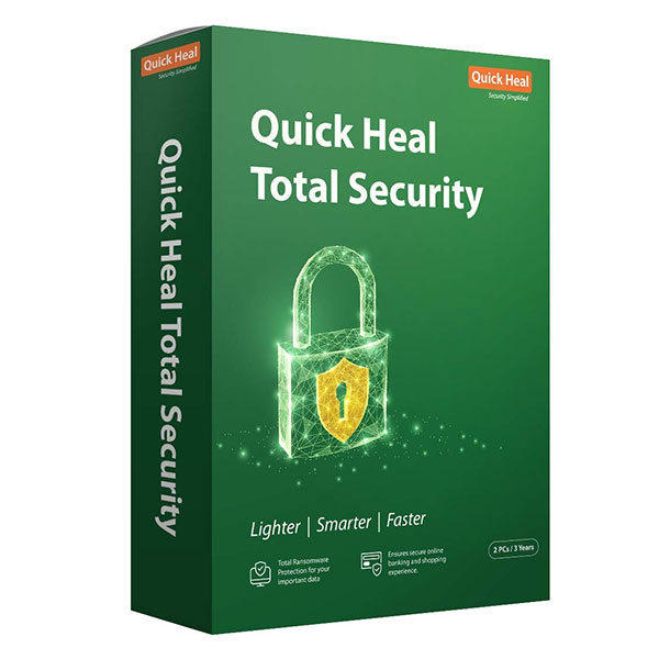 Quick Heal TS2 Total Security 2PC, 3Year