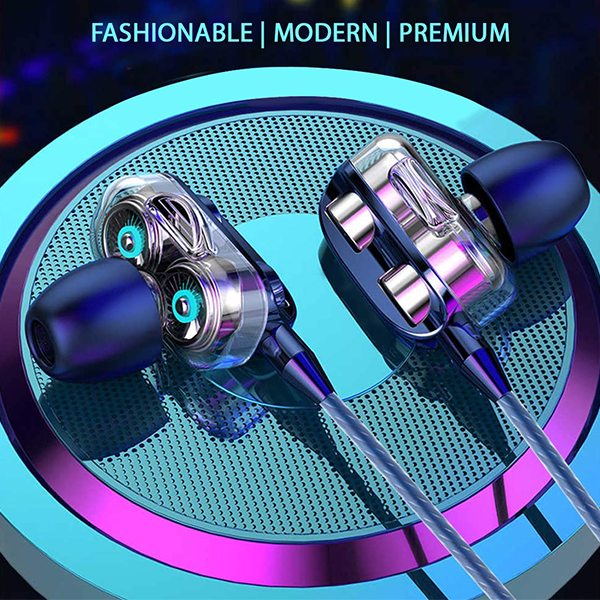 Wholesale Refurbished PTron Boom Ultima 4D Dual Driver, in-Ear