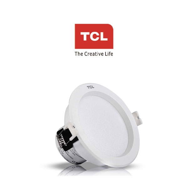 TCL LED DEEP MINI DOWN LIGHT 7W 6000K(COOL WHITE) RECESSED WHITE HEAT RESISTANT ALUMINIUM