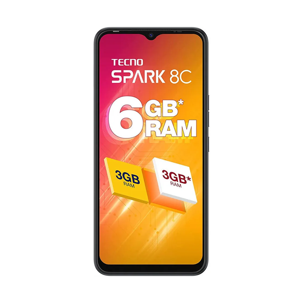 Tecno Spark 8C (3 GB RAM, 64 GB ROM, 6.6 inch) Mix colour