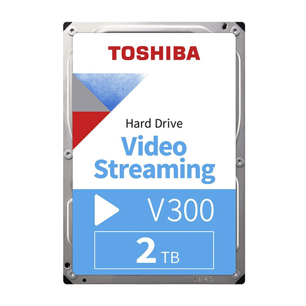Toshiba (HDWU120UZSVA) 2TB V300 3.5" Video Streaming Hard Drive