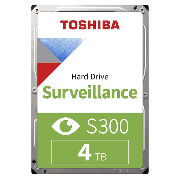 TOSHIBA (HDWT140UZSVA) S300 3.5" Inch Surveillance 4TB Internal Hard Drive