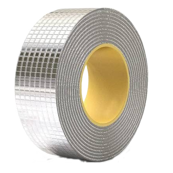 Waterproof Butyl Tape Self-Adhesive Insulation Resistant High Temperature Heat Reflective Aluminium Foil Duct Tape Roll