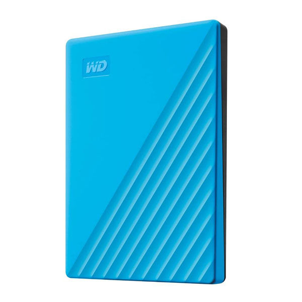 WD 2TB My Passport Portable Hard Disk Drive (Blue)