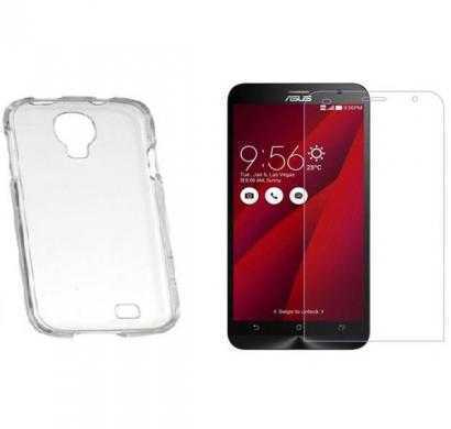 13tech back cover for asus zenfone 2 laser (transparent) with screen guard