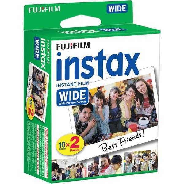16385995 Fujifilm Instax twin pack-WIDE FujiFilm Photographic Film Instant