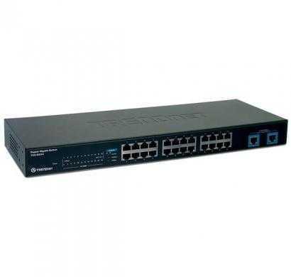 trendnet 24port 10-100mbps switch with 2 gigabit ports