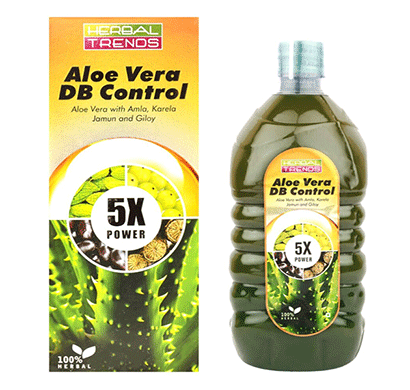 herbal trends aloe vera db control 5x power of 5 rejuvenating herbs - healthy blood sugar care natural