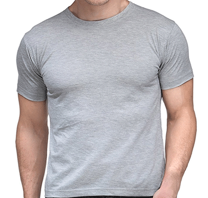 sct 100anb round neck (160 - 180 gsm) t-shirt cotton grey