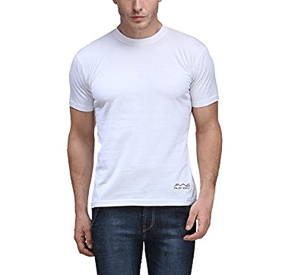awg 100anb (150 gsm) drifit performance sports round neck t-shirt white