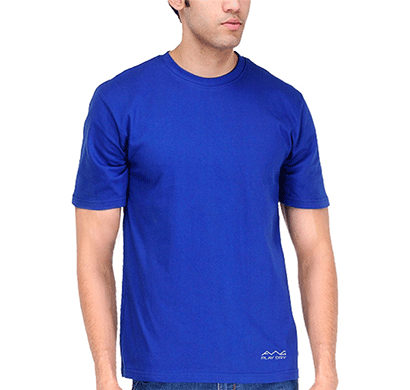 awg 100anb (150 gsm) drifit performance sports round neck t-shirt royal blue