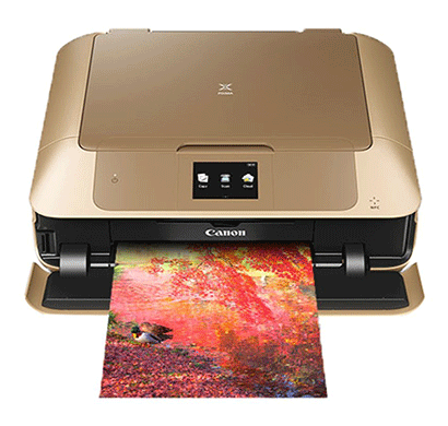 canon pixma mg7770 all-in-one inkjet printer (gold)