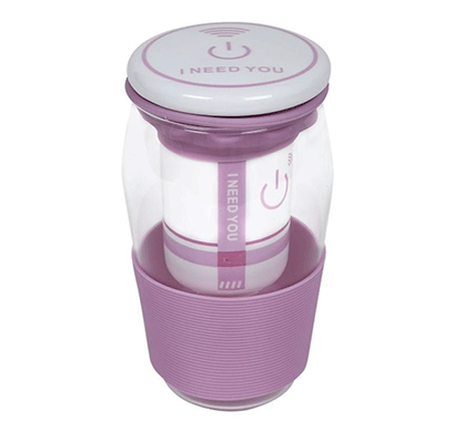 cosmosgalaxy green tea mug with strainer, ceramic lid and silicon sleeve, purple