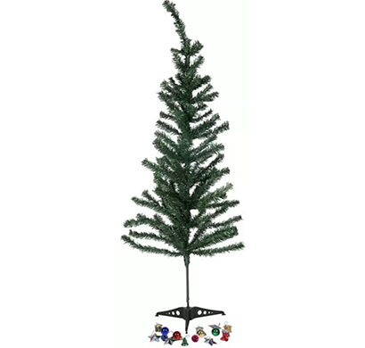 cosmosgalaxy i2893 (4.0 ft) artificial christmas tree (green)